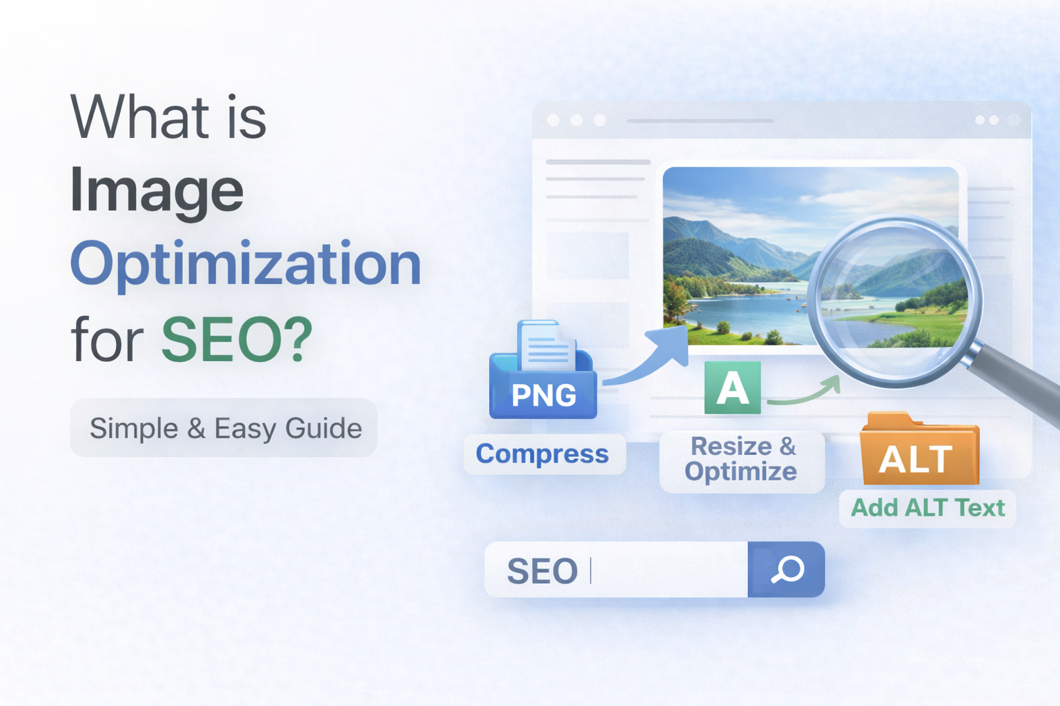 what is image optimization for seo
